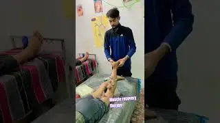 Muscle recovery therapy is the best muscle recovery therapy cupping #shortvideo #physiotherapy