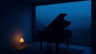 it's okay, slow down, you're safe here | rain and piano