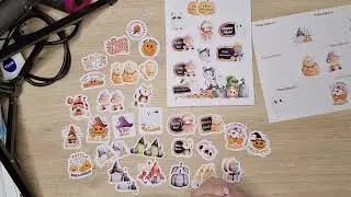 Halloween Stationery Esty Haul!