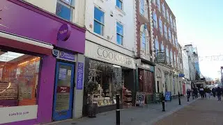 Walking Around Worcester, Worcestershire, England  Monday, 25th November 2024
