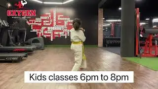 Kata practice 4 year old
