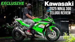 2025 Kawasaki Ninja 300 Telugu First Ride Review