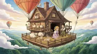 Cozy, Quiet, and Free: 🍃Our Life Drifting in the Sky.✨Peaceful Sky Living | ASMR🌿