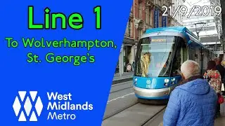 West Midlands Metro 28 - Line 1 Journey | Non TfL November 2020 #9