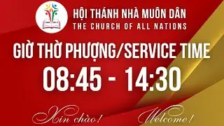 LIVESTREAM THỜ PHƯỢNG CHÚA NHẬT 01/02/2026 HỘI THÁNH NHÀ MUÔN DÂN