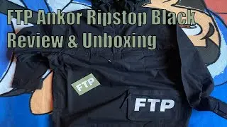 FTP Ankor Ripstop Jacket Black Review & Unboxing  4K