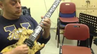 Test Drive for  Buckeye Burl Top Handmade Guitar by Vlad Gohman #1