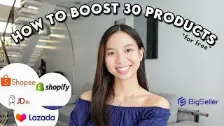 Как продвинуть 30 товаров на Shopee, Lazada, Shopify и других! *бесплатно* при участии BigSeller ...