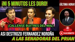 &iexcl;NI 5 MINUTOS LES DURO! ASI DESTROZO FERNANDEZ NORO&Ntilde;A A LAS SENADORAS DEL PRIAN