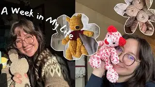 My first cozy vlog | Crochet, Thrift, and Small Business Life