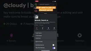 Join my discord server if you need help let&rsquo;s get 100 members link in description