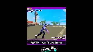 Incubator | AWM Chameleon Series | Garena Free Fire #newawmgunskin #incubator #freefire #short