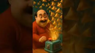 &ldquo;Motu ki Jadui Samosa Machine  Puri Colony Doob Gayi! #shorts #motupatlu #motuminitoon #hindicartoon