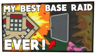 YOU WON'T BELIEVE WHATS INSIDE THIS BASE! - Unturned Vanilla Base Raid