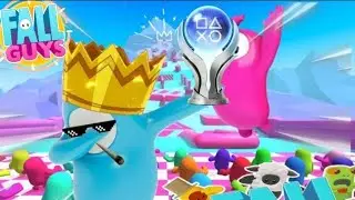 Going On a Shopping Spree To Get The Platinum Trophy||Fall Guys Platinum Trophy 🏆