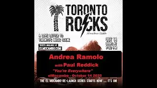 Andrea Ramolo with Paul Reddick 