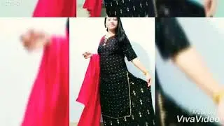 Women Printed Rayon Kurta Set with Palazzos reviews videos part - 1