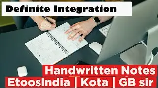 GB sir's class notes pdf | Definite Integration | Etoosindia Kota notes