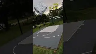 Do you also want to DIY a home backyard basketball court like this?