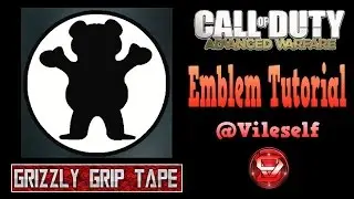 Advanced Warfare Emblem Tutorial: Grizzly Grip Tape logo