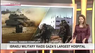 Israeli military raids al-Shifa Hospital in Gaza
