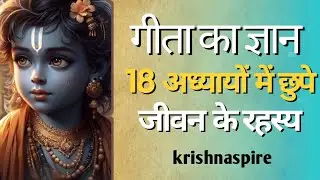 भगवद गीता के 18 अध्यायों में जीवन के  रहस्य छुपे हैं ||Motivational speech Geeta Saar