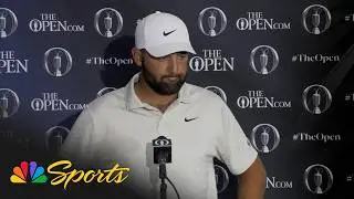 Scottie Scheffler: I always want to be top of leaderboard | The 154th Open Championship | NBC Sports