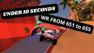 Trackmania Under 10-sec Everios V7  |  WR from 651 to 655