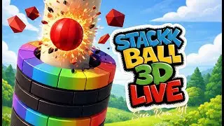 🎮 Stack Ball 3D Live | Fast Drops & Crazy Wins 🔴