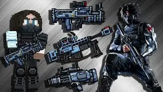 Pixel Gun 3D - Super Soldier Set Gameplay