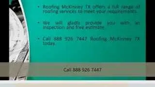 Roofing McKinney TX | Roof Repair McKinney TX | Roofers McKinney TX | Call 888 926 7447