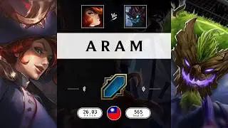 ARAM Match: Miss Fortune vs Maokai - TW server Patch 26.03