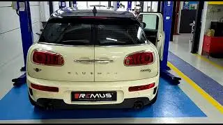 Mini Clubman Remus Exhaust Systems Installed