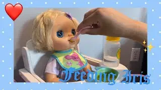 Feeding Iris pears food | Furbtastic