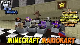 PBnJs Minecraft PC - Mario Kart With Friends