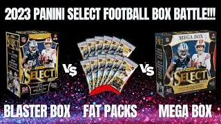 Ultimate Box Battle! 2023 Panini Select Football Blaster vs Fat Packs vs Mega Box &ndash; Which Wins?! 🏈🔥