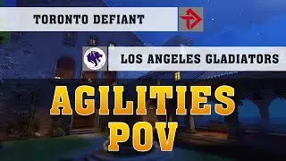 AGILITIES ROADHOG POV ● Toronto Defiant Vs Los Angeles Gladiators ● [2K] OWL POV