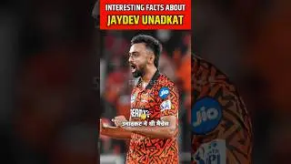 Interesting facts about Jaydev Unadkat #shorts