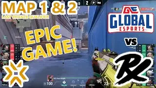 EPIC GAME! Paper Rex VS Global Esports | FULL GAME Highlights VODS - VCT 2021: APAC LCQ | Valorant