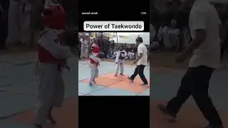 Power of Taekwondo Booom..🙌💥