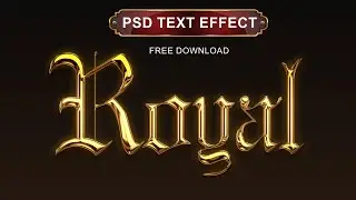 How to make 3D Gold Luxury Text Effect | Graphics Design  |  Free Download  | Page - 263