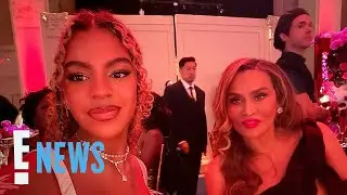 Блю Айви Картер посещает Angel Ball 2025 вместе с Тиной Ноулз | E! News