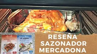 RESEÑA SAZONADOR MERCADONA/Costillas de cerdo con papa al horno/blog de cocina #VlogYsaCyrly 👩‍🍳