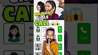 മലയാളി📈ഗേൾസിനെ വിളിക്കാം 😱 Malayali girls calling app  , free video calling chat app malayalam