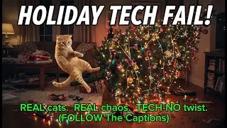 😹🎄 Cats vs Holiday Tech FAILS &mdash; Christmas Tree Edition