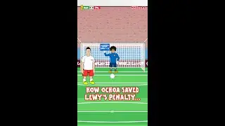 How Ochoa saved Lewandowski&rsquo;s penalty&hellip; #shortsfifaworldcup #worldcup #worldcup2022 #ochoa