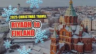 TRAVEL VLOG: Riyadh to Helsinki Finland