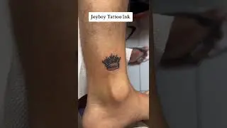 Crown mini tattoo #ankletattoo #minitattoos #tattoos