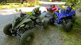 Sport Quads Trail Riding (YFZ450R, RAPTOR 700, TRX400, LTZ400