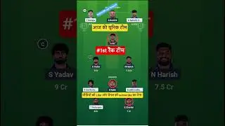 ITT VS NRK T20 Dream11 Prediction | ITT VS NRK Dream11 Team Of Today Match | ITT VS NRK | #dream11